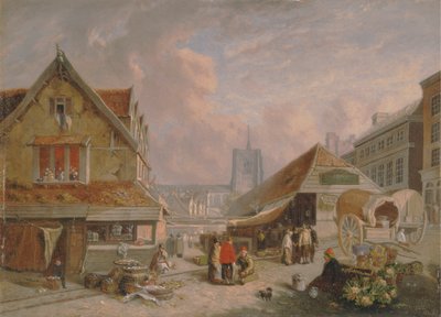 Il vecchio mercato del pesce, Norwich da David Hodgson
