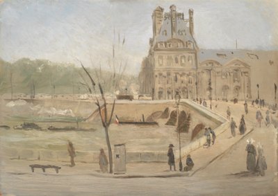 Pont Royal a Parigi. Schizzo da David Jacobsen