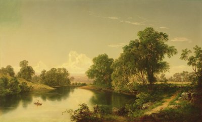 Sul torrente Esopus, contea di Ulster, NY da David Johnson