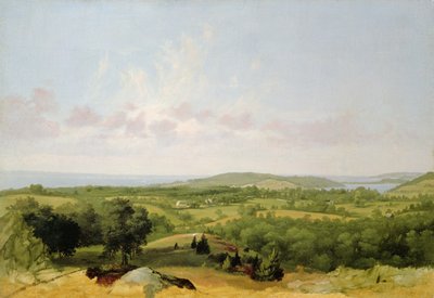 Veduta della baia di Narragansett, vicino a Warwick, Rhode Island da David Johnson