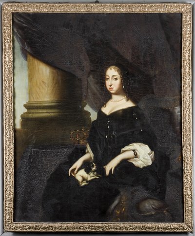 Ritratto di Edvige Eleonora di Holstein-Gottorp (1636-1715) da David Klöcker Ehrenstrahl
