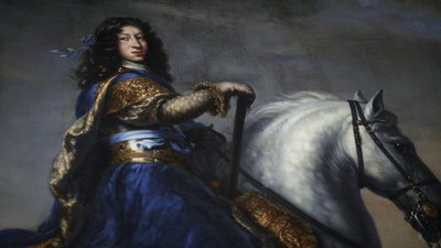 Ritratto equestre di Carlo XI di Svezia da David Klöcker Ehrenstrahl