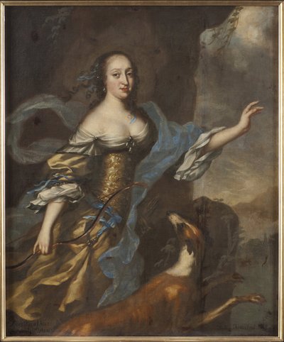 Principessa Anna Dorotea di Holstein-Gottorp da David Klöcker Ehrenstrahl