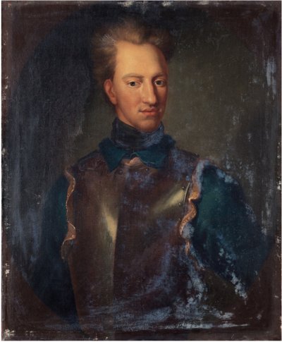 Ritratto del Re Carlo XII di Svezia 1682-1718 da David Krafft von