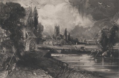 Un mulino, 1832 da David Lucas
