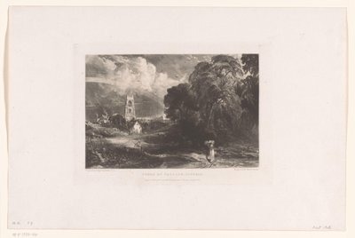 Veduta di Stoke-by-Nayland da David Lucas