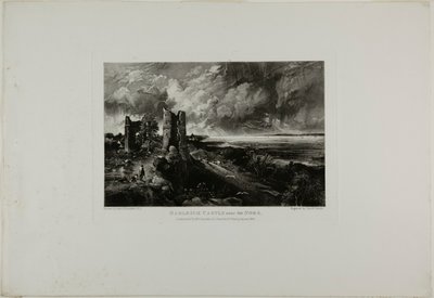 Castello di Hadleigh vicino al Nore da David Lucas