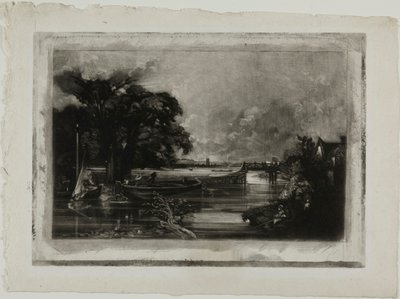 Il Fiume Stour da Vari Soggetti di Paesaggi Inglesi da David Lucas