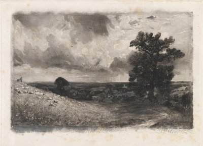 Mezzogiorno da David Lucas after John Constable