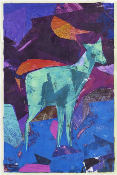 Cervo blu, 2017 da David McConochie