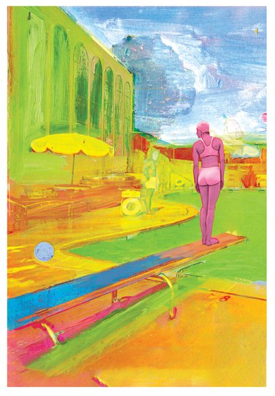 La piscina verde, 2016 da David McConochie