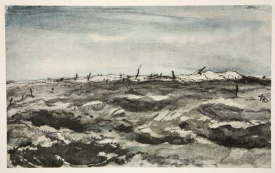 Una Via Dolorosa: Mouquet Farm, illustrazione da 