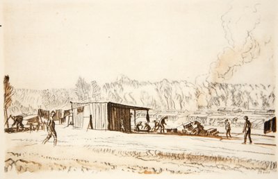 Una cucina sul campo, illustrazione da 