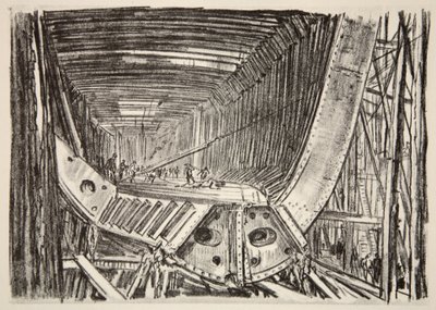 Costruzione di una nave standard, illustrazione da 