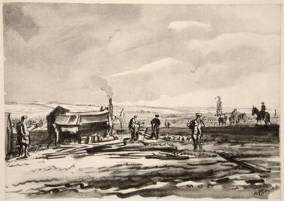 Sulla Somme: Fango, illustrazione da 