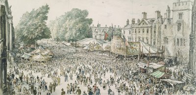 Fiera di San Giles, Oxford da David Muirhead Bone