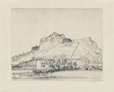 Castello di Stirling da David Muirhead Bone