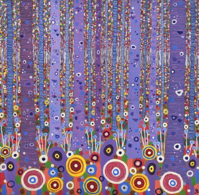 Foresta viola 1, 2012 da David Newton
