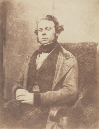 [Uomo], 1843-47 da Hill and Adamson