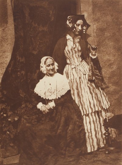 Mrs. Anne Rigby e Lady Elizabeth Eastlake, 1843-47, stampato c. 1916 da Hill and Adamson