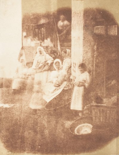 Newhaven Fishwives, 1843-47 da Hill and Adamson