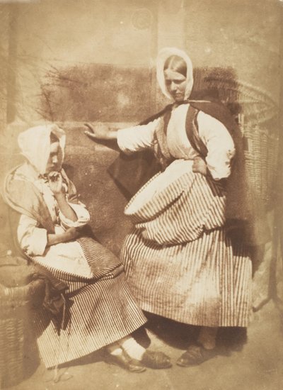 Pescivendole di Newhaven, 1843-47 da Hill and Adamson