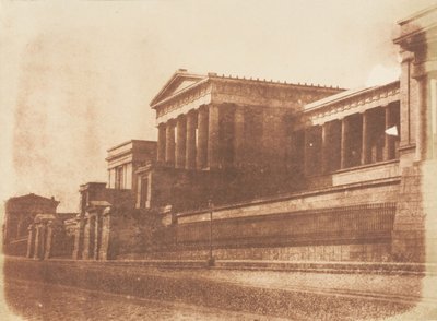 Vecchia Royal High School, Calton Hill, Edimburgo, 1843-47 da Hill and Adamson