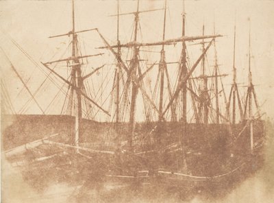 St. Andrews. Navi nel Porto da Hill and Adamson