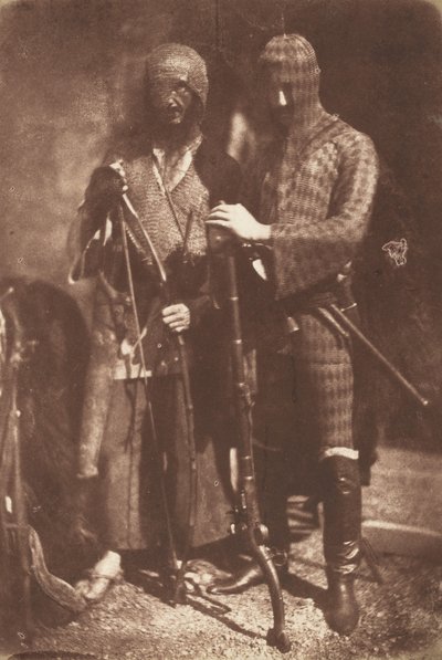 Armatura afgana o circassa, 1843 (foto) da David Octavius Hill