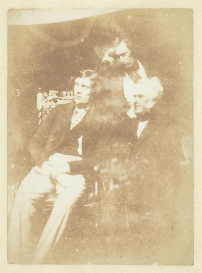 James Gordon, William Hanna D.D. e "Mr. Cowan". da David Octavius Hill