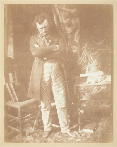 Il signor Robertson, vicedirettore de "Il testimone" da David Octavius Hill
