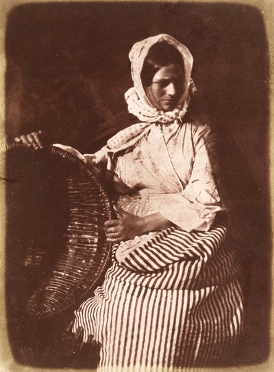 Mrs Hall, Newhaven da David Octavius Hill