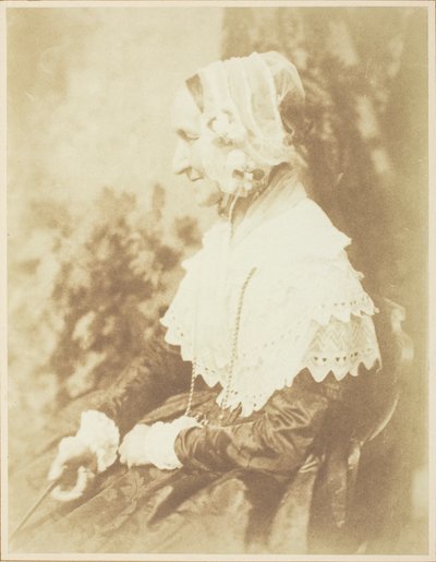 Ritratto di Mrs. Rigby da David Octavius Hill