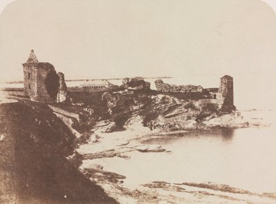 Castello di St. Andrews, da sud-est da David Octavius Hill
