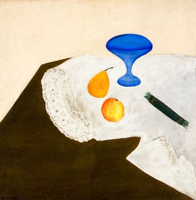 Natura morta con vaso blu, 1919 da David Petrovich Sterenberg