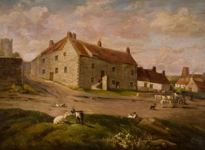 Vecchie case di Carr Hill, 1900 da David Pringle