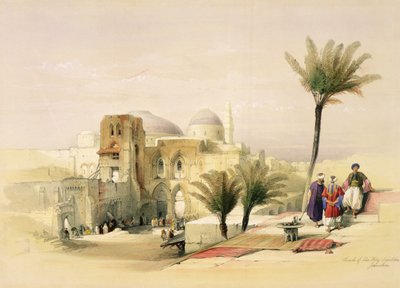Chiesa del Santo Sepolcro, Gerusalemme, tavola 11 dal Volume I di 