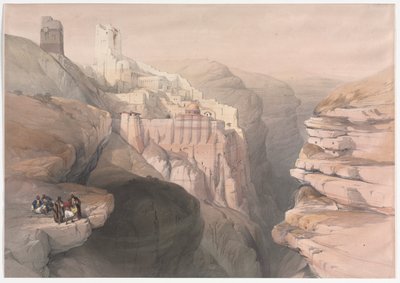 Convento di San Saba da David Roberts