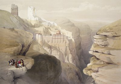 Convento di San Saba, 4 aprile 1839, tavola 51 dal Volume II di 