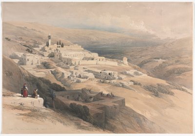Convento della Terra Santa, Nazareth, 1839 da David Roberts