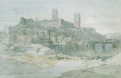Durham, 1836 da David Roberts