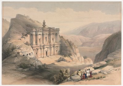 El Deir, Petra da David Roberts