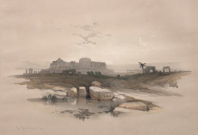 Eleuteropoli o il moderno Beit-Jibrin da David Roberts