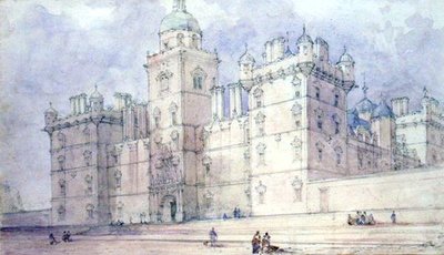 Ospedale di Heriot, Edimburgo da David Roberts