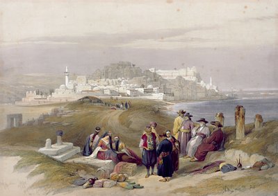 Jaffa, antica Joppa, 16 aprile 1839, tavola 61 dal Volume II di 