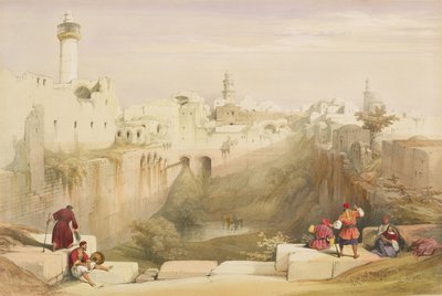 Gerusalemme, 12 aprile 1839, tavola 12 dal Volume I di 