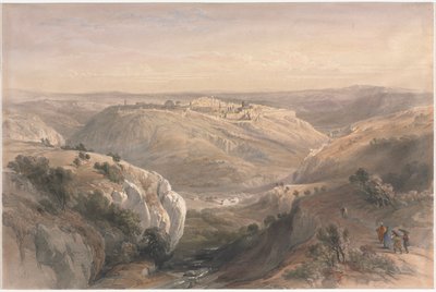 Gerusalemme dal Sud da David Roberts