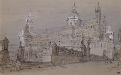 Cattedrale di Palermo, 1854 da David Roberts