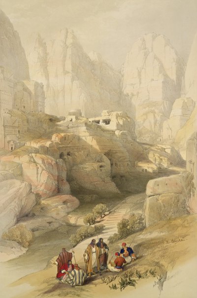 Petra, 10 marzo 1839, tavola 104 dal Volume III di 