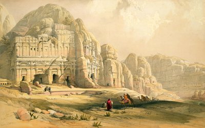 Petra, 8 marzo 1839, tavola 96 dal Volume III di 